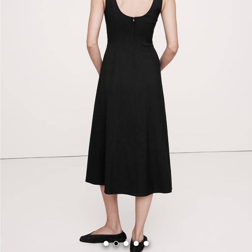 Banana Republic Black fit, and flair dress brand new with tags size 10